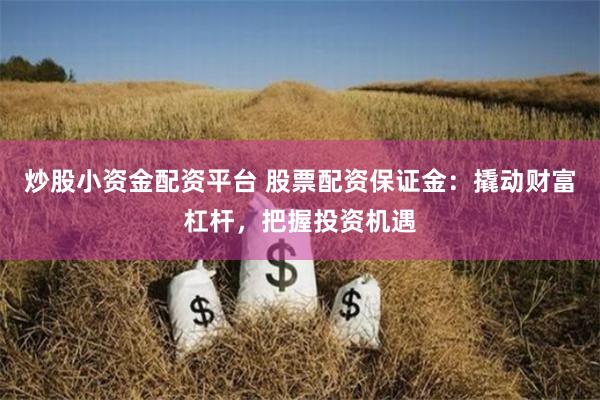 炒股小资金配资平台 股票配资保证金：撬动财富杠杆，把握投资机遇